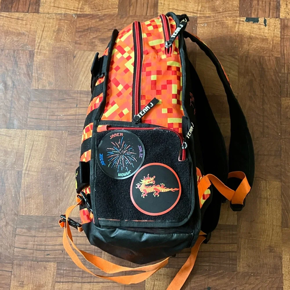 Nike Doernbecher Freestyle Backpack  Jaren Heacock Dragon Fire FD9487-010